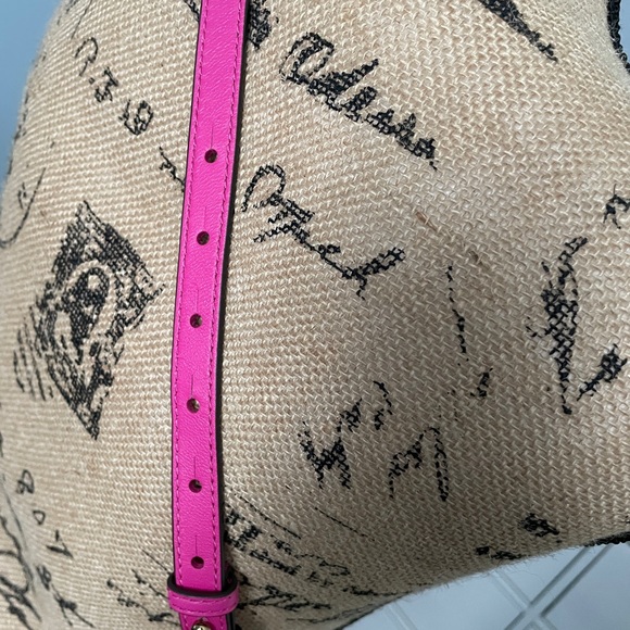 Tory Burch Pink Chevron Quilted Crossbody - Picture 5 of 12